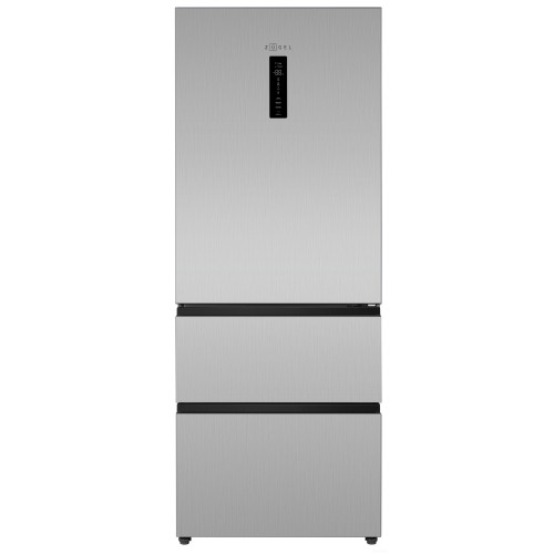 Холодильник с морозильником ZUGEL ZRFD201X