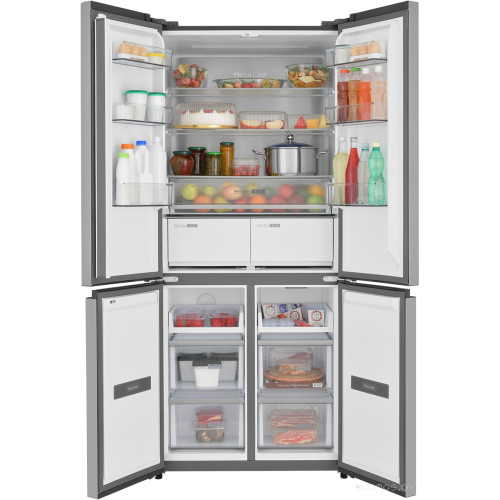 Холодильник с морозильником ZUGEL ZRCDI456X