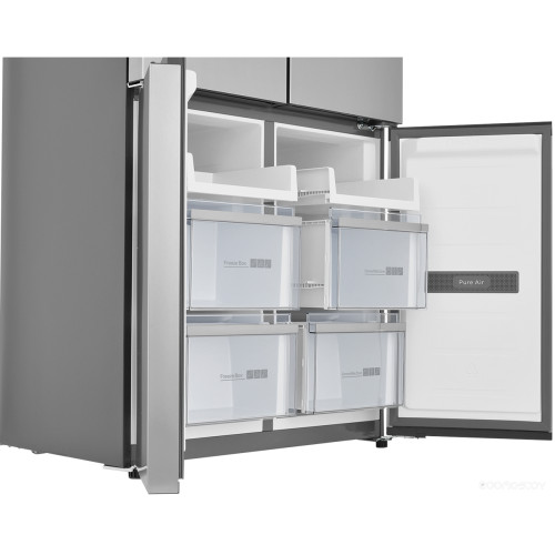 Холодильник с морозильником ZUGEL ZRCDI456X