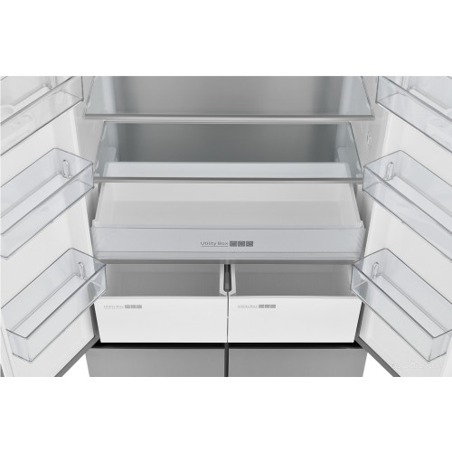 Холодильник с морозильником ZUGEL ZRCDI456X