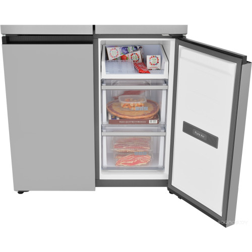 Холодильник с морозильником ZUGEL ZRCDI456X