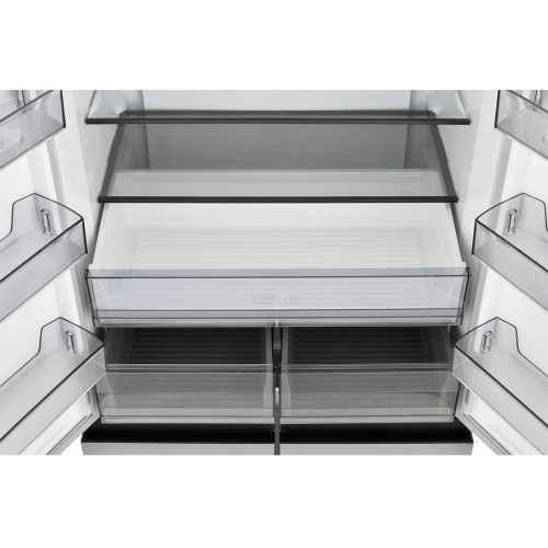 Холодильник с морозильником ZUGEL ZRCD430X