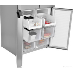 Холодильник с морозильником ZUGEL ZRCD430X