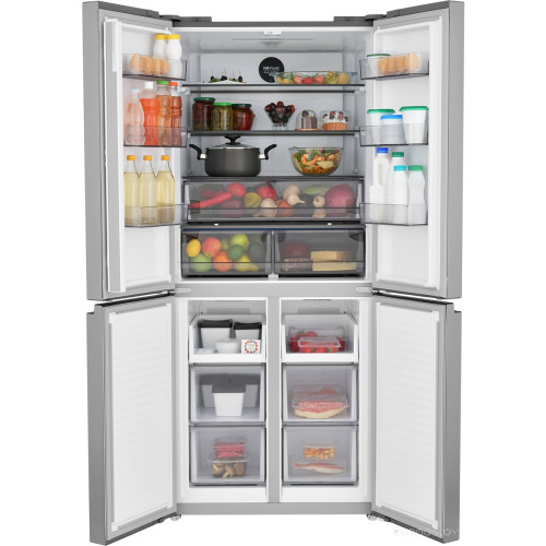 Холодильник с морозильником ZUGEL ZRCD430X