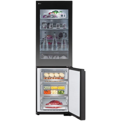 Холодильник с морозильником LG GC-V459FB6W