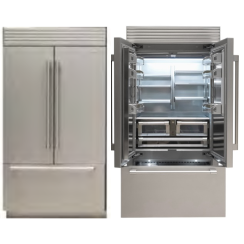 Холодильник типа французская дверь Fhiaba XS120FDSTID French Door + генератор для льда и диспенсер