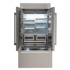 Холодильник типа французская дверь Fhiaba XS105FDSTID French Door + генератор для льда и диспенсер для воды