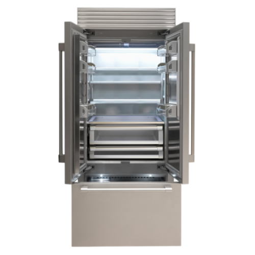 Холодильник типа французская дверь Fhiaba XS90FDSTID French Door + генератор для льда и диспенсер для воды
