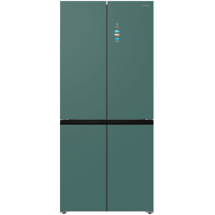 Четырёхдверный холодильник Maunfeld MFF190NFDGN Matt Inverter
