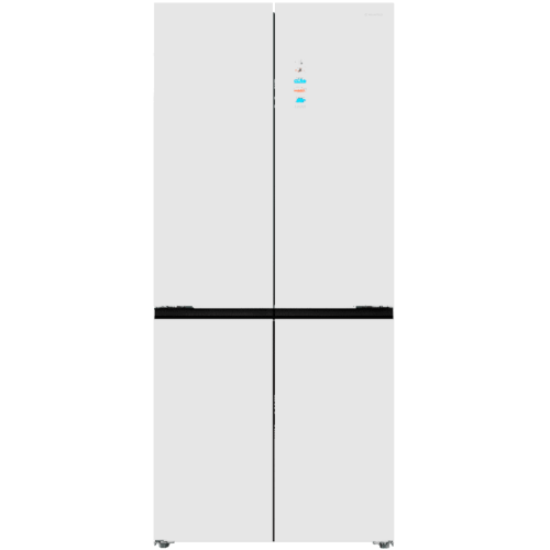 Четырёхдверный холодильник Maunfeld MFF190NFDPW Matt Inverter