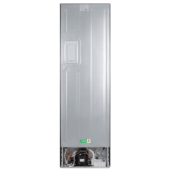 Холодильник с морозильником Maunfeld MFF200NFB Matt Inverter