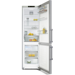 Холодильник с морозильником Miele KFN 4799 CD E Clean Steel