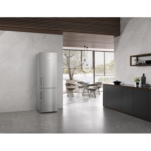 Холодильник с морозильником Miele KFN 4799 CD E Clean Steel