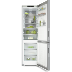 Холодильник с морозильником Miele KFN 4799 AD Black Matt