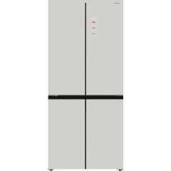 Четырёхдверный холодильник Maunfeld MFF190NFDBG Matt Inverter