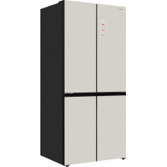 Четырёхдверный холодильник Maunfeld MFF190NFDBG Matt Inverter