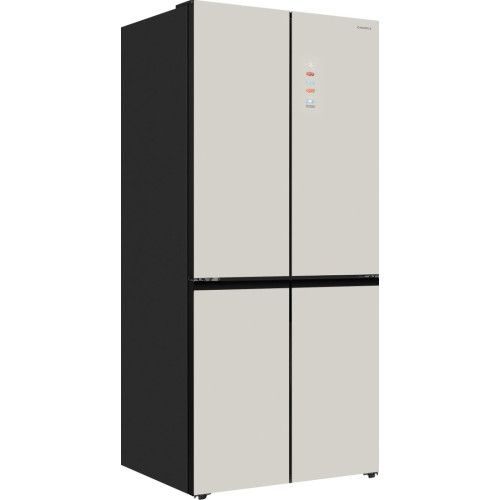 Четырёхдверный холодильник Maunfeld MFF190NFDBG Matt Inverter