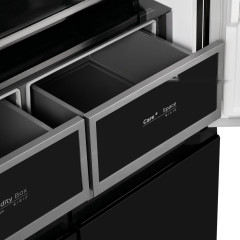Четырёхдверный холодильник Maunfeld MFF190NFDB Matt Inverter