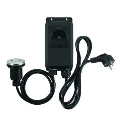 Измельчитель пищевых отходов Meferi MFD750 Push Comfort с пневмокнопкой в комплекте