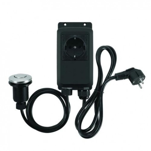 Измельчитель пищевых отходов Meferi MFD750 Push Comfort с пневмокнопкой в комплекте