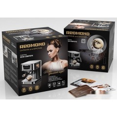 Рожковая помповая кофеварка Redmond RCM-CBM1514