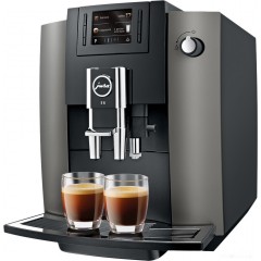 Эспрессо кофемашина Jura E6 Dark Inox