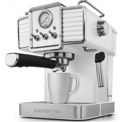Кофеварка рожковая Polaris PCM 1538E Adore Crema White