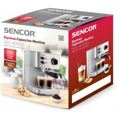 Рожковая помповая кофеварка Sencor SES 4010SS