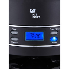 Капельная кофеварка Kitfort KT-704-2 (черный)