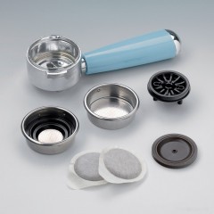 Рожковая помповая кофеварка Ariete Vintage 1389 (голубой)