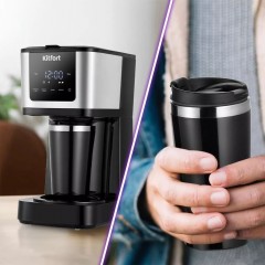 Капельная кофеварка Kitfort KT-7217