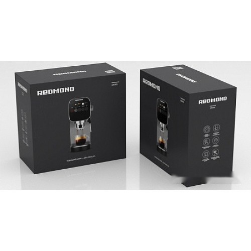 Рожковая кофеварка Redmond CM701 (сталь)