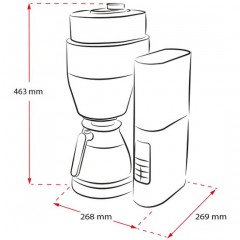 Капельная кофеварка Melitta AromaFresh Therm Pro 1030-11