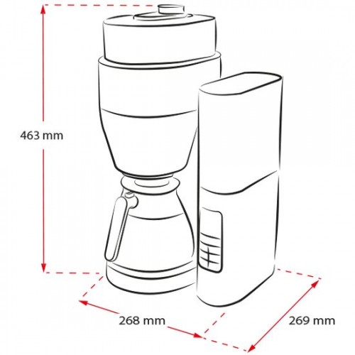 Капельная кофеварка Melitta AromaFresh Therm Pro 1030-11