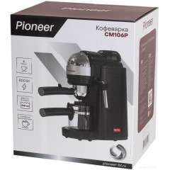 Рожковая кофеварка Pioneer CM106P (черный)