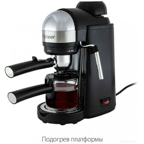Рожковая кофеварка Pioneer CM106P (черный)