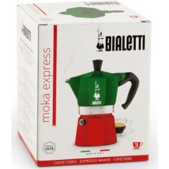 Гейзерная кофеварка Bialetti Moka Express 5322/NP (3 порции)