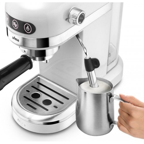 Рожковая кофеварка Ufesa Palermo White