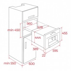 Кофемашина Teka CLC 85-G1 GM (матовый черный)