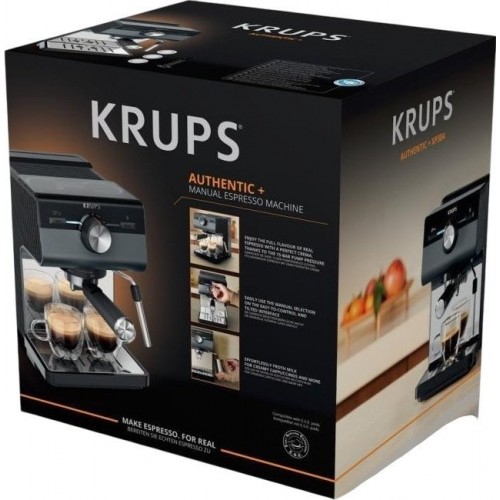 Рожковая кофеварка Krups Authentic+ XP384G10