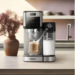 Рожковая кофеварка Kitfort KT-7617