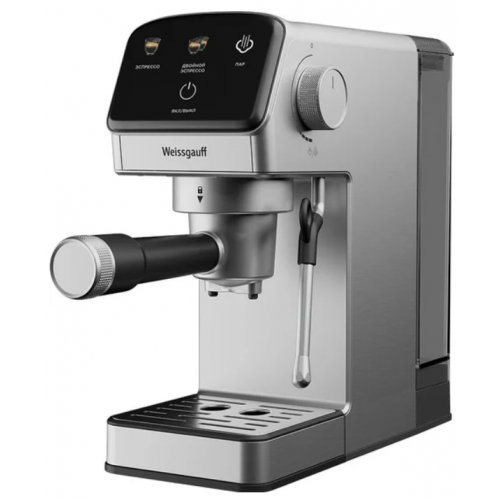 Рожковая кофеварка Weissgauff WCM-240 DBx Cappuccino ColorTouch