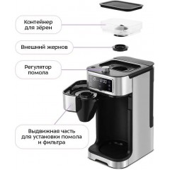 Капельная кофеварка Kitfort KT-7522