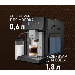 Кофемашина Weissgauff WCM-340 TFT Automatic Touch Cappuccino Nero
