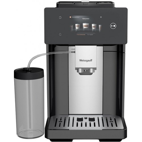 Кофемашина Weissgauff WCM-340 TFT Automatic Touch Cappuccino Nero