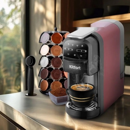 Рожковая кофеварка Kitfort KT-7657
