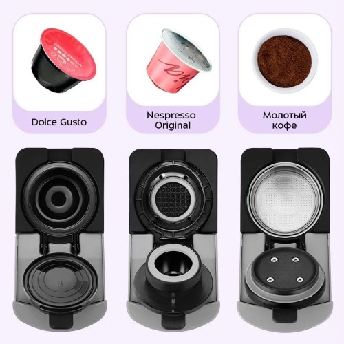 Рожковая кофеварка Kitfort KT-7657