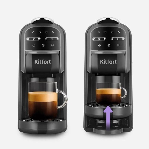 Рожковая кофеварка Kitfort KT-7657