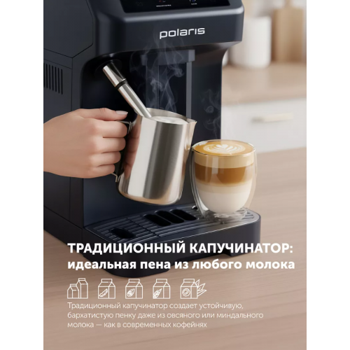 Кофемашина Polaris PACM 2048SW