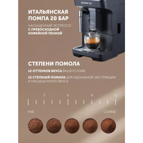 Кофемашина Polaris PACM 2048SW